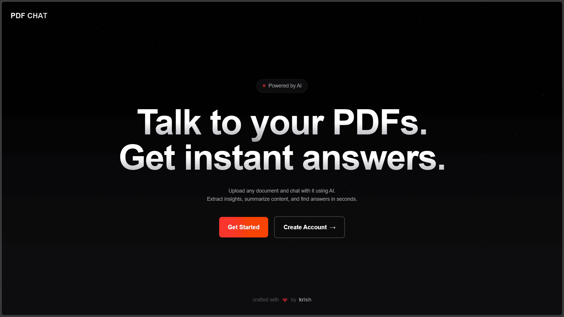 PDF-RAG — app preview
